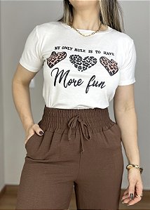 T-shirt My Only Rule Is To Have