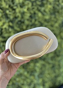 Bolsa Clutch Escultural