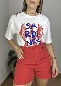 T-shirt Sardines Vermelha