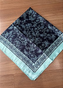 Lenço Cetim Abstrato