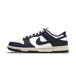 Nike Dunk Low "Midnight Navy and White"