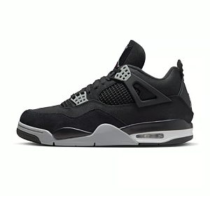 Nike Air Jordan 4 Retro "Black Canvas"