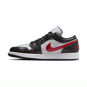 Nike Air Jordan 1 Low "Wolf Grey Gym Red"
