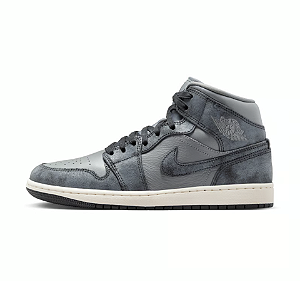 Nike Air Jordan 1 Mid "Distressed Smoke Grey"
