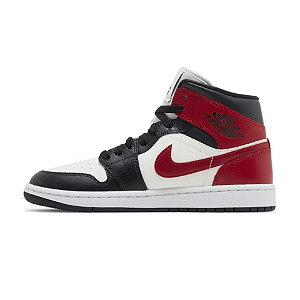 Nike Air Jordan 1 Mid "Gym Red Off Noir"