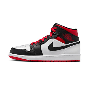 Nike Air Jordan 1 Mid "Gym Red Black Toe"