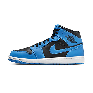 Nike Air Jordan 1 Mid "University Blue Black"