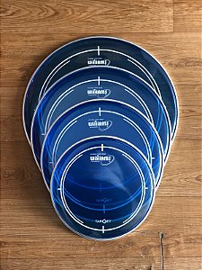 Kit de Peles Williams Target Azul Full (10'',12'',14'' e 16'')