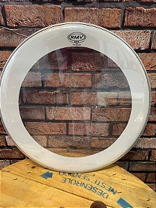 Pele Para Bumbo FX-Double Avant Duo com Abafador 20"