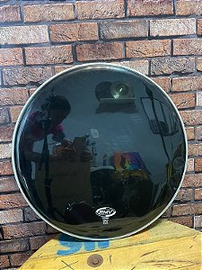 Pele Para Bumbo Resposta RMV FX-Black 22" - Single Ply