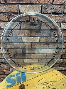 Pele para Bumbo Williams Target Clear W2 20" - Batedeira