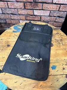 Kit Bag de baquetas + 3 Pares de Baqueta + Chave de Afinação