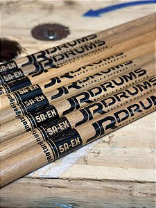 Baqueta Jr Drums By Liverpool 5A-EX Abiurana - Pack com 4 Pares