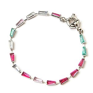 Pulseira Pedras Coloridas