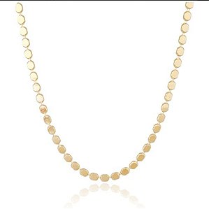 Choker Plaquinhas em Ouro 18K