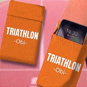 Obi Triathlon Suporte Para Celular Laranja