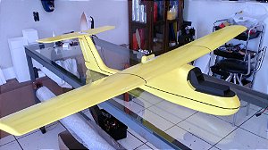 Aeromodelo Sky Walker 1,45m de asa Kit para montar