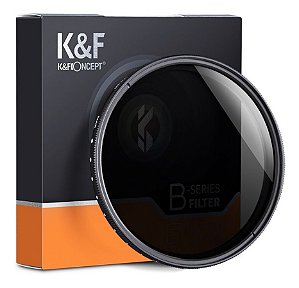 Filtro Nd2 A Nd400 Variável - K&f - 77mm - Envio Do Brasil