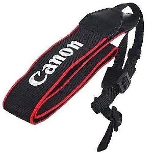 Alça Canon Pescoço Tiracolo Dslr Neck Strap
