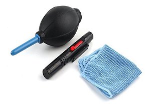 Kit para Limpeza de câmeras fotograficas