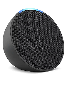 Echo Pop Smart Speaker Amazon Cor Preto C2H4R9