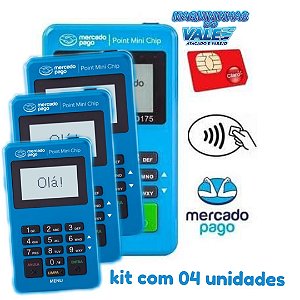 Mini Chip Atacado 4 Unidades