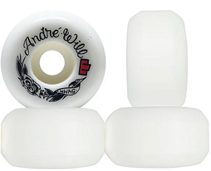 Rodas de skate MOSKA Cônica (54mm - Dureza 101A) Pró Model André Will