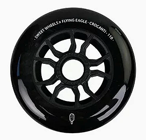 Rodas Flying Eagle SHR CROCANTI Speed - 110mm (jg com 3 unidades)