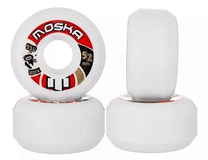 Rodas de skate MOSKA 52mm 53D/101A - Cônica