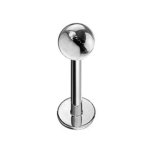 Joia Labret Liso | Aço 316L | Piercing de Orelha