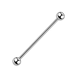 Transversal Liso | Aço 316L | Piercing de Orelha