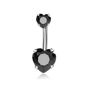 Piercing Umbigo Heat Black | Titânio