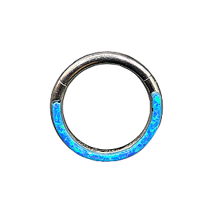 Segmento Opala Superior | Titânio | Piercing de Argola