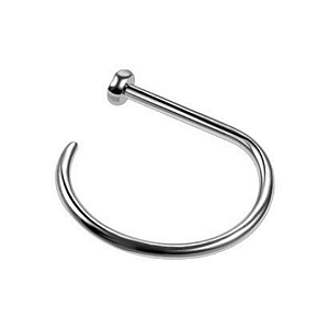 Piercing D-Ring | Aço 316L | Piercing de Nariz