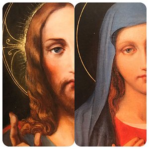 Sagrado Coração e Imaculado Coração - Tipo 1