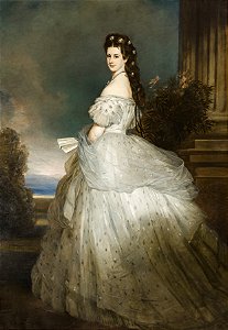 Retrato da Imperatriz Sissi da Áustria