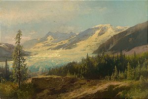 Pinheiro nas Montanhas