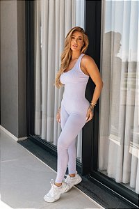 MACACÃO LONGO FITNESS JÚLIA - LILÁS