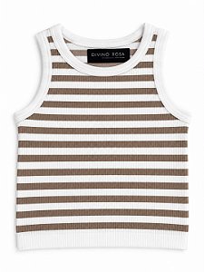 BLUSA FEMININA CANELADA PREMIUM EM MALHA COM ELASTANO