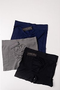 KIT COM 3 CUECAS BOXER