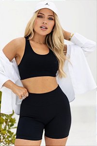 CONJUNTO FITNESS ALICIA NADADOR PRETO