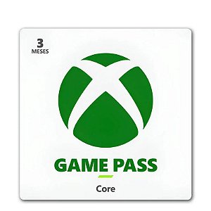 Assinatura Xbox Game Pass Core 3 Meses