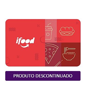Gift Card iFood 100 Reais