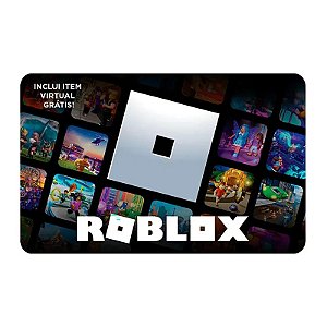 Gift Card Roblox 100 reais