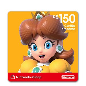 Gift Card Nintendo Switch 150 Reais
