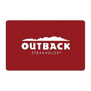 Gift Card Outback 50 Reais