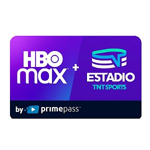 Gift Card Combo HBO Max + Estádio TNT Sports