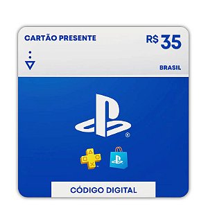 Gift Card Playstation 35 reais