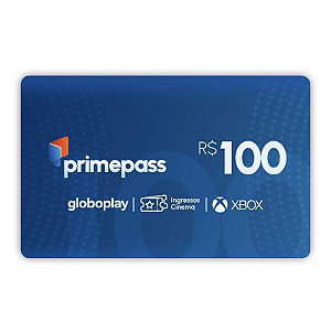 Gift Card Primepass Cash 100 reais