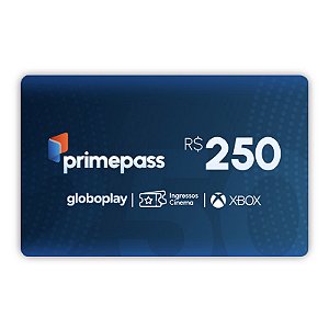 Gift Card Primepass Cash 250 reais